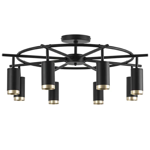 Потолочная люстра Lightstar LR71837840 RULLO ЧЕРНЫЙ Потолочная люстра Lightstar LR71837840 RULLO ЧЕРНЫЙ