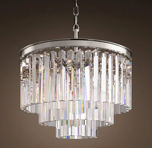 Люстра Rh 1920S Odeon Clear Glass Fringe 3-Tier Chandelier Nickel 36 См 191624-22 ImperiumLoft Люстра Rh 1920S Odeon Clear Glass Fringe 3-Tier Chandelier Nickel 36 См 191624-22 ImperiumLoft