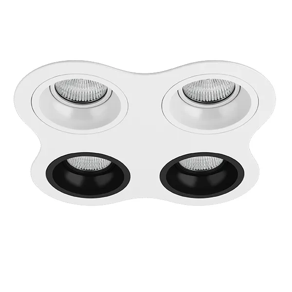 Встраиваемый светильник Lightstar D64606060707 DOMINO ROUND МR16 Встраиваемый светильник Lightstar D64606060707 DOMINO ROUND МR16