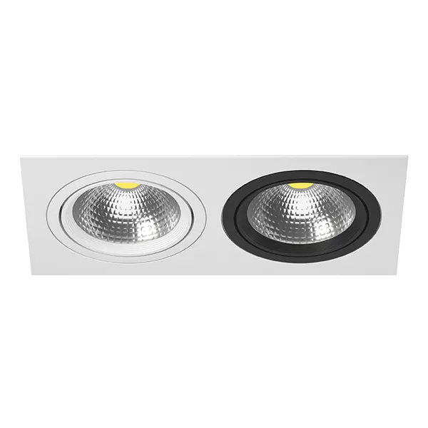 Встраиваемый светильник Lightstar i8260607 INTERO 111 Double QUADRO Встраиваемый светильник Lightstar i8260607 INTERO 111 Double QUADRO