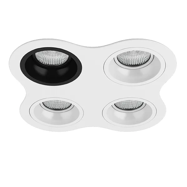 Встраиваемый светильник Lightstar D64607060606 DOMINO ROUND Встраиваемый светильник Lightstar D64607060606 DOMINO ROUND