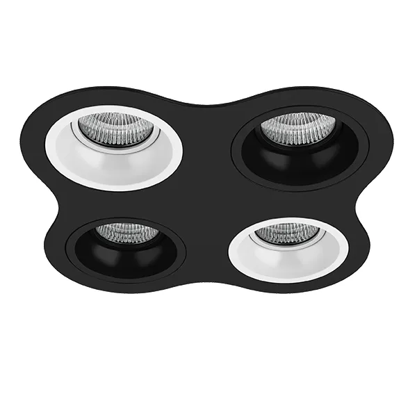 Встраиваемый светильник Lightstar D64706070607 DOMINO ROUND Встраиваемый светильник Lightstar D64706070607 DOMINO ROUND