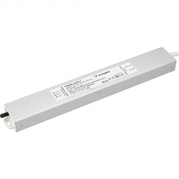 Блок питания для светодиодной ленты Arlight 023538(1) ARPV-SLIM Блок питания для светодиодной ленты Arlight 023538(1) ARPV-SLIM