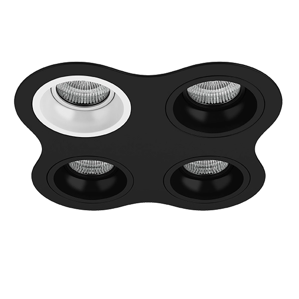 Встраиваемый светильник Lightstar D64706070707 DOMINO ROUND Встраиваемый светильник Lightstar D64706070707 DOMINO ROUND
