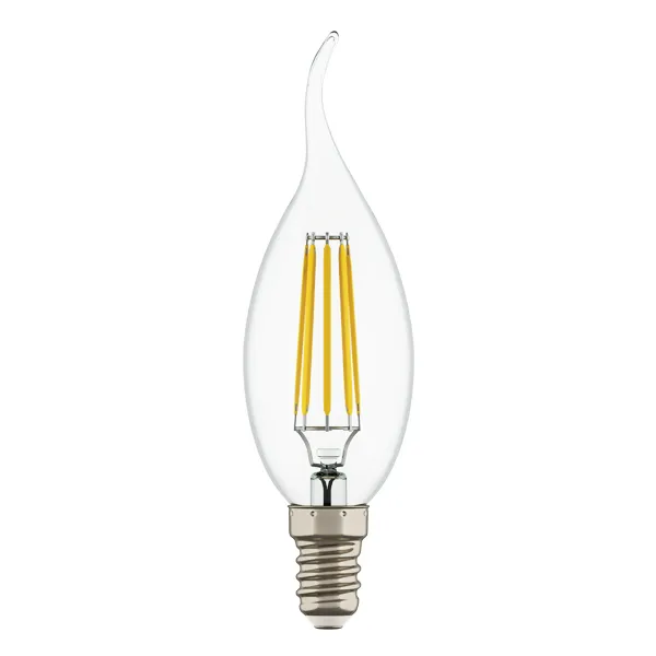 Лампа Lightstar 933602 LED FILAMENT CA35 Свеча на ветру E14 6W 220V 3000K 360G CL Лампа Lightstar 933602 LED FILAMENT CA35 Свеча на ветру E14 6W 220V 3000K 360G CL