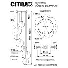 Подвесной светильник Citilux CL102073 Томми