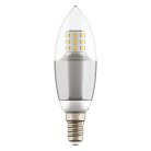 Лампа Lightstar 940544 LED C35 Свеча E14 7W 220V 4000K 60G CL/CH