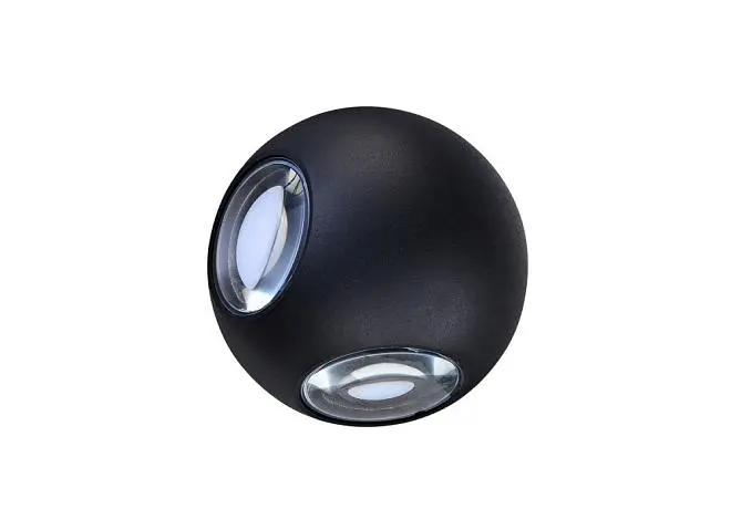 Настенный светильник уличный Donolux DL18442/14 Black R Dim Настенный светильник уличный Donolux DL18442/14 Black R Dim