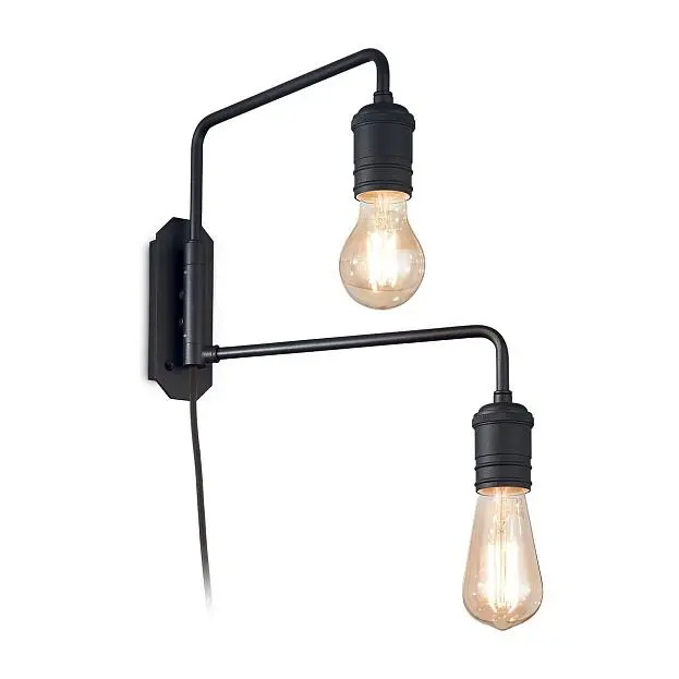 Бра Ideal Lux Triumph AP2 Nero 242385 Бра Ideal Lux Triumph AP2 Nero 242385
