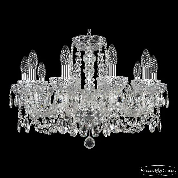 Люстра Bohemia Ivele Crystal 5402/10/195 Ni Clear/M-1F Люстра Bohemia Ivele Crystal 5402/10/195 Ni Clear/M-1F