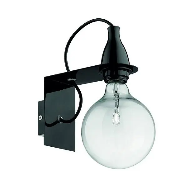 Бра Ideal Lux 045214 MINIMAL AP1 NERO Бра Ideal Lux 045214 MINIMAL AP1 NERO