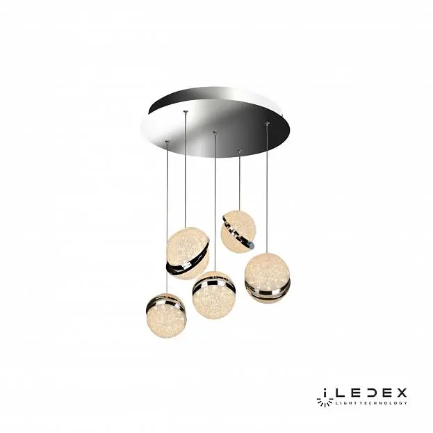 Подвесной светильник iLedex C4474-5R CR Crystal Ball Подвесной светильник iLedex C4474-5R CR Crystal Ball
