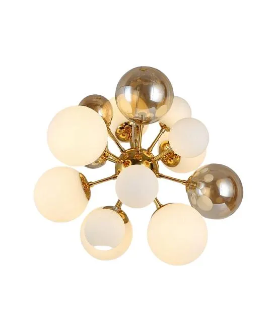 Подвесной светильник Lumina Deco LDP 8565-10/16 GD+TEA Galaksida Подвесной светильник Lumina Deco LDP 8565-10/16 GD+TEA Galaksida