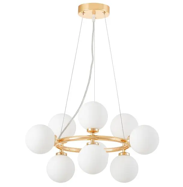 Подвесная люстра Lumina Deco LDP 6033-9 FGD Marsiada Подвесная люстра Lumina Deco LDP 6033-9 FGD Marsiada