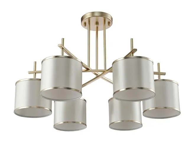 Люстра Crystal Lux SERGIO PL6 GOLD 2901/306 Люстра Crystal Lux SERGIO PL6 GOLD 2901/306