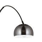 Торшер Lumina Deco  LDF 5508-C BK GL+CHR Azzuro