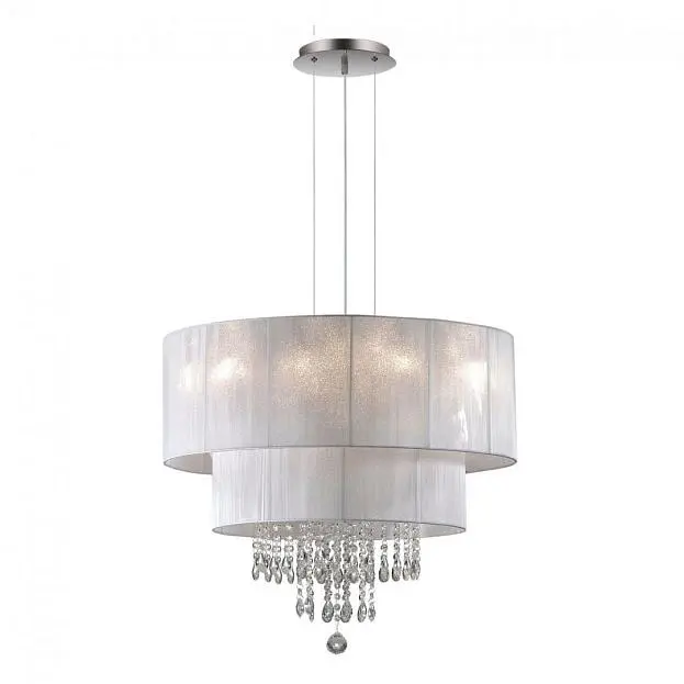 Подвесная люстра Ideal Lux 068299 OPERA SP6 BIANCO Подвесная люстра Ideal Lux 068299 OPERA SP6 BIANCO