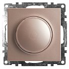 Выключатель диммирующий STEKKER 39601 TRIAC(механизм) GLS10-7106-02, 250V, 500W Катрин, шампань