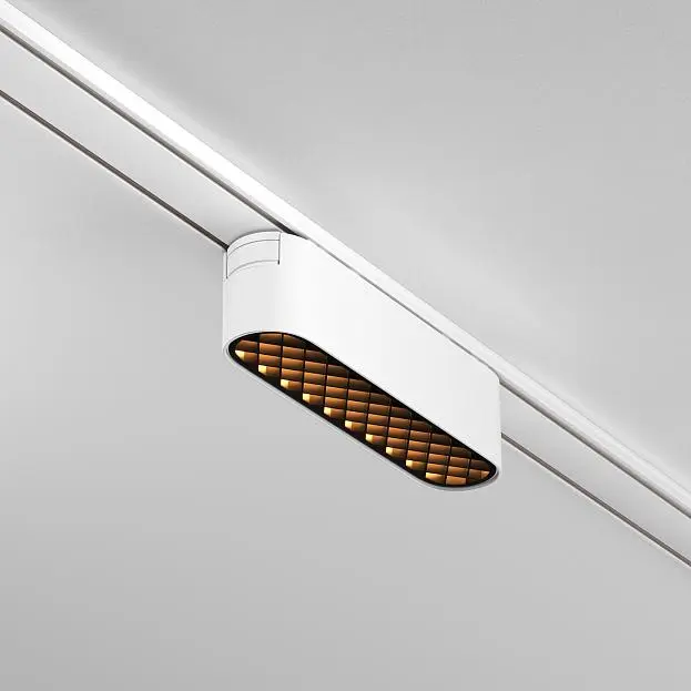 Трековый светильник Maytoni TR084-1-6W3K-W Basis Grid Трековый светильник Maytoni TR084-1-6W3K-W Basis Grid