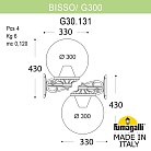 Светильник уличный настенный FUMAGALLI BISSO/G300 G30.131.000.VYF1R GLOBE 300