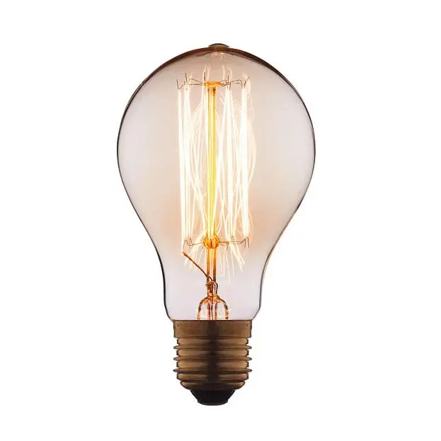 Лампа накаливания Loft It 7540-SC E27 40W груша прозрачная Edison Bulb Лампа накаливания Loft It 7540-SC E27 40W груша прозрачная Edison Bulb