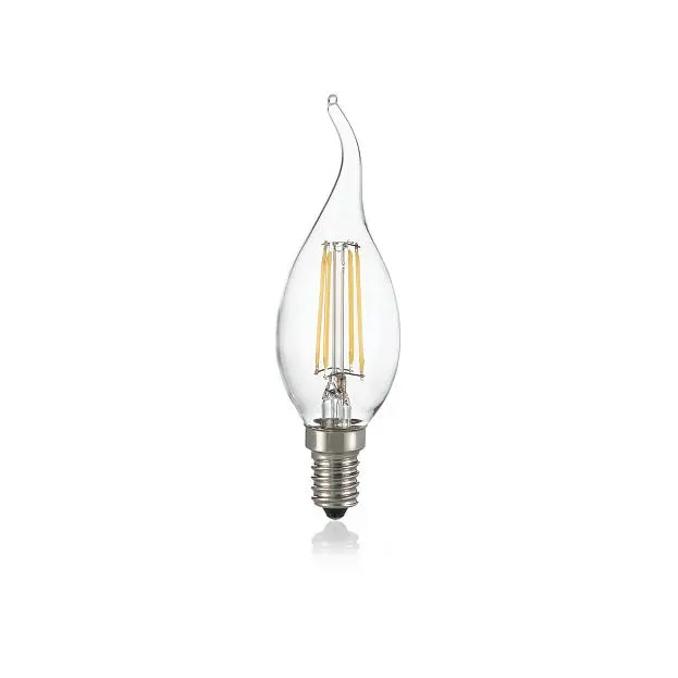 Лампа Ideal Lux 188911 E14 04W COLPO VENTO TRASP 3000K DIMM CANDELA Лампа Ideal Lux 188911 E14 04W COLPO VENTO TRASP 3000K DIMM CANDELA