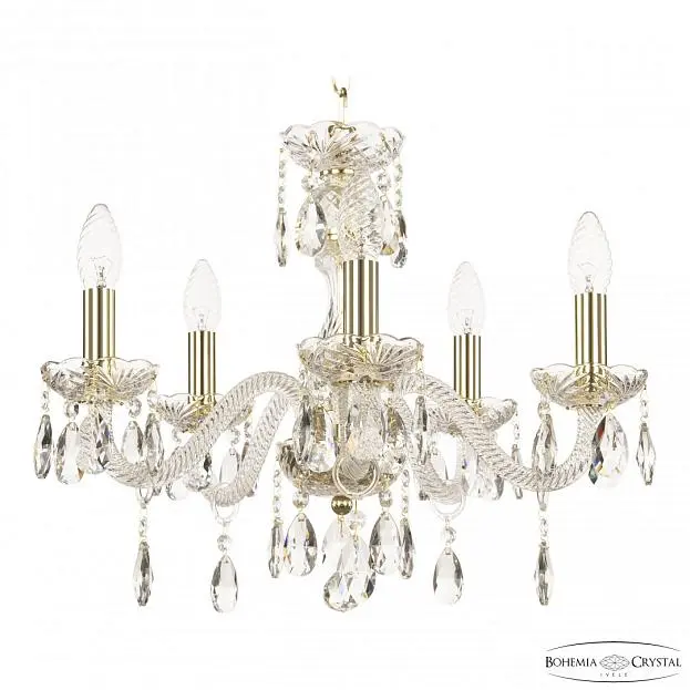 Люстра хрустальная Bohemia Ivele Crystal 117/5/165 G Люстра хрустальная Bohemia Ivele Crystal 117/5/165 G