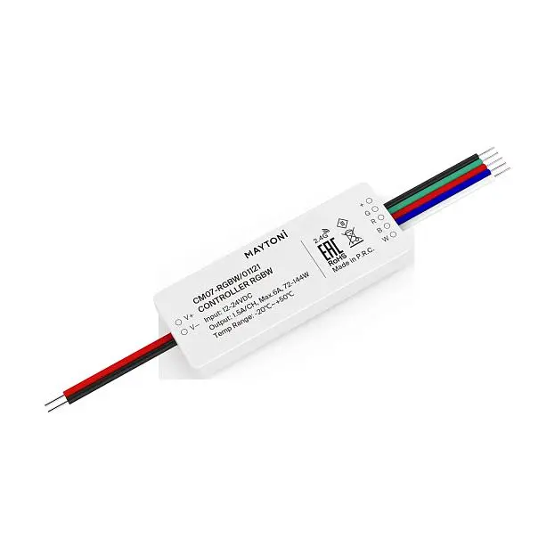 Контроллер для светодиодной ленты RGBW Maytoni 01121 Led Strip 72Вт/144Вт Контроллер для светодиодной ленты RGBW Maytoni 01121 Led Strip 72Вт/144Вт