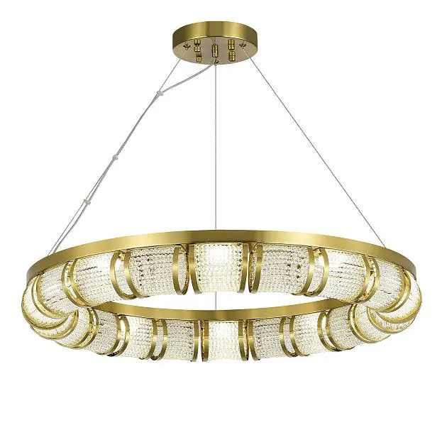 Светильник подвесной Латунь/Прозрачный LED 1*50W ST-Luce SL6011.303.01 ESME Светильник подвесной Латунь/Прозрачный LED 1*50W ST-Luce SL6011.303.01 ESME