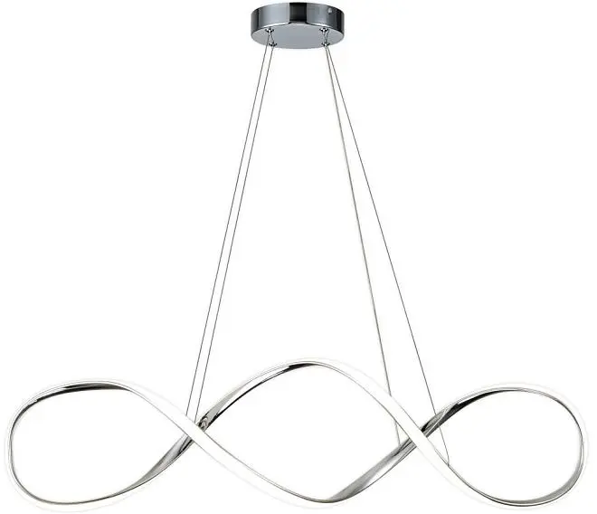 Подвесная люстра Escada 10236/1LED Chrome Knot Подвесная люстра Escada 10236/1LED Chrome Knot