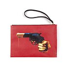 Клатч Seletti 02582 Revolver Toiletpaper Bag