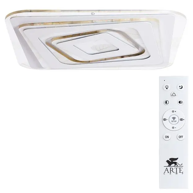 Потолочный светильник Arte Lamp A1399PL-1CL Multi-Piuma Потолочный светильник Arte Lamp A1399PL-1CL Multi-Piuma