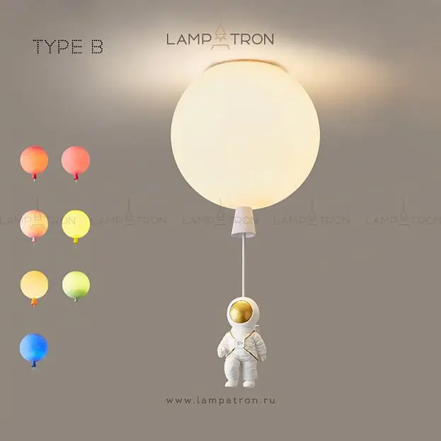 Потолочный светильник MERCURY Тип B. Размер M. Цвет Белый Lampatron 4289-12177 Потолочный светильник MERCURY Тип B. Размер M. Цвет Белый Lampatron 4289-12177