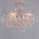 Светильник потолочный Crystal Lux SEVILIA PL4 SILVER 2941/104