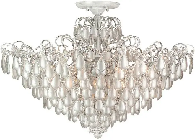 Потолочная люстра AM Group MONICA PL12 SILVER MONICA Потолочная люстра AM Group MONICA PL12 SILVER MONICA