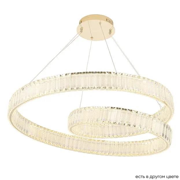 Подвесной светодиодный светильник Crystal Lux Musika SP120W Led Gold Подвесной светодиодный светильник Crystal Lux Musika SP120W Led Gold