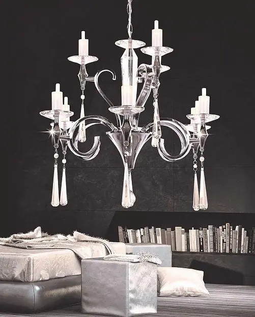 Подвесная люстра Lumina Deco Arterro LDP 8136-9 Подвесная люстра Lumina Deco Arterro LDP 8136-9