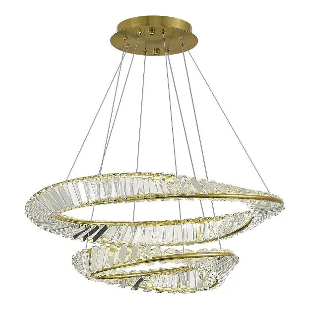 Светильник подвесной Латунь/Прозрачный LED 1*52W 4000K ST-LuceSL6204.301.02 RITORTO Светильник подвесной Латунь/Прозрачный LED 1*52W 4000K ST-LuceSL6204.301.02 RITORTO
