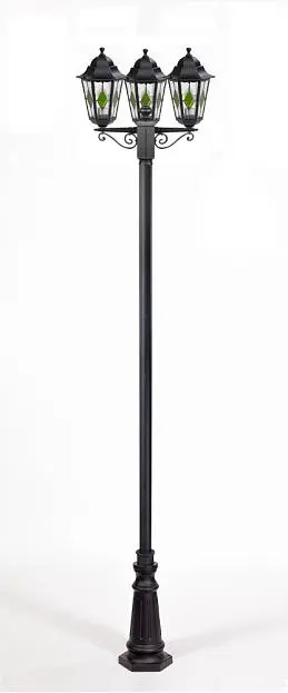 Наземный фонарь Oasis Light 79810lgB B2 Bl PETERSBURG lead GLASS Наземный фонарь Oasis Light 79810lgB B2 Bl PETERSBURG lead GLASS