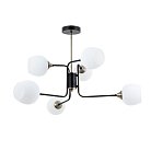 Потолочная люстра Arte Lamp A3564PL-6BK Skat