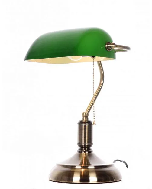 Настольная лампа Lumina Deco Banker Classic LDT 305 GR Настольная лампа Lumina Deco Banker Classic LDT 305 GR