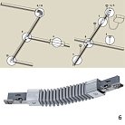 Гибкий угловой коннектор Paulmann 96868 URail C