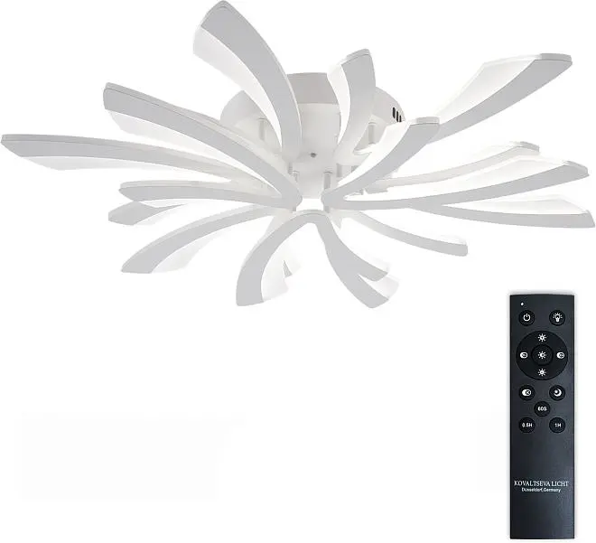 Потолочная люстра с пультом led Natali Kovaltseva LED LAMPS 81454 Потолочная люстра с пультом led Natali Kovaltseva LED LAMPS 81454