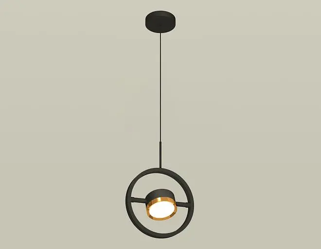 Подвесной светильник Ambrella light XB9112103 SBK/PYG Подвесной светильник Ambrella light XB9112103 SBK/PYG