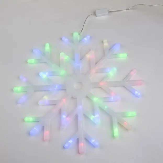 Световая фигура Uniel ULD-H4040-048/DTA RGB IP20 SNOWFLAKE Световая фигура Uniel ULD-H4040-048/DTA RGB IP20 SNOWFLAKE
