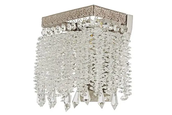 Настенный светильник Arti Lampadari Elite Favola E 2.10.106 N Nickel Настенный светильник Arti Lampadari Elite Favola E 2.10.106 N Nickel