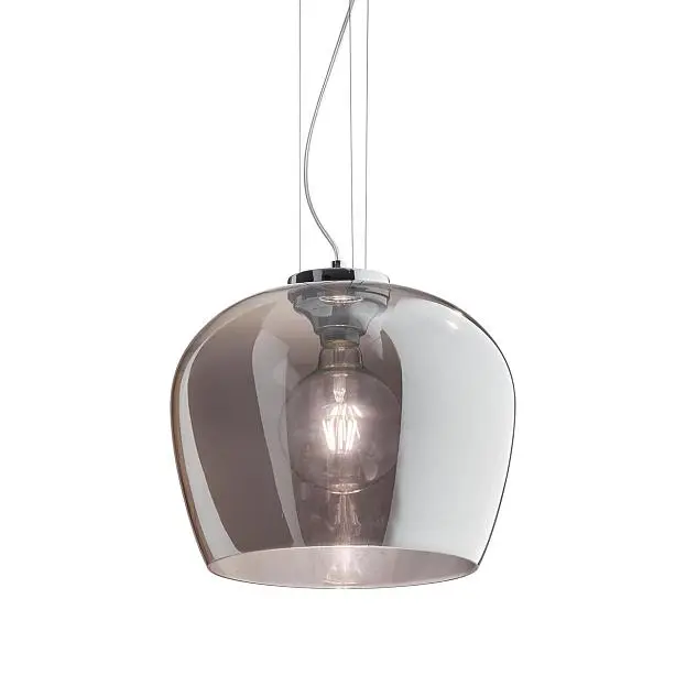 Подвесной светильник Ideal Lux Blossom SP1 Fume 241517 Подвесной светильник Ideal Lux Blossom SP1 Fume 241517
