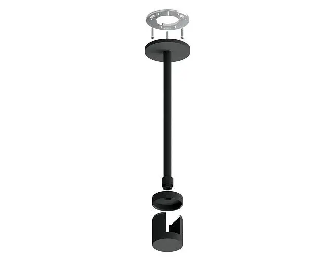 Крепеж накладной Ambrella light A9227 BK черный D20*200mm Techno Ring Крепеж накладной Ambrella light A9227 BK черный D20*200mm Techno Ring
