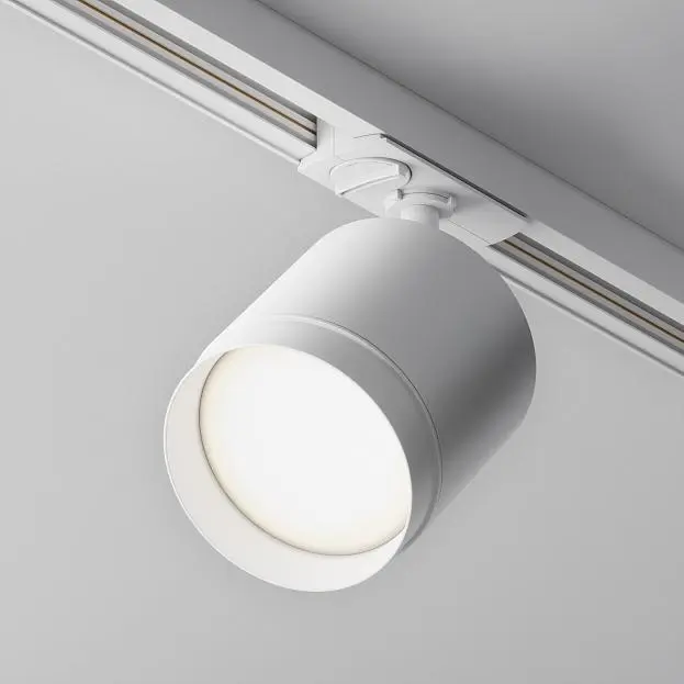Трековый светильник Technical Maytoni TR088-1-GX53-W Polar Трековый светильник Technical Maytoni TR088-1-GX53-W Polar