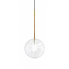 Подвесной светильник Delight Collection 9217P/D180 gold Ball Sola